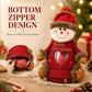 【🎁Letzter Tag 50 % Rabatt】🎉🎅Weihnachtsgeschenktüten mit Reißverschluss