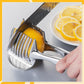 🏆 50 % Rabatt!! 🍋 Kreatives Küchen-Schneidewerkzeug, lebensmittelechtes Aluminiumlegierung Hand-Slicer