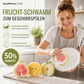 🍓 Niedlicher Schwamm in Fruchtform zum Geschirrspülen | Kratzfester Küchen-Schwamm