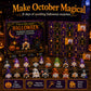 🎉✨ 31 Tage voller Gnome-Überraschungen: Halloween-Diamantmalerei-Adventskalender