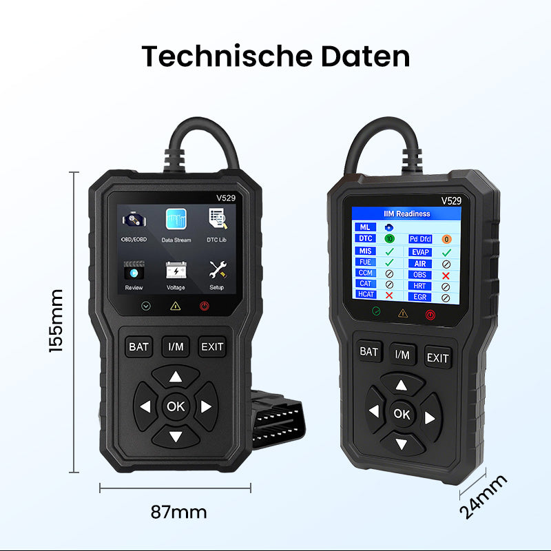 🔥🔥 Ab 26,99 € – 50% RABATT, NUR ZEITLIMITIERT! 🔧Professionelles OBD2-Diagnosegerät