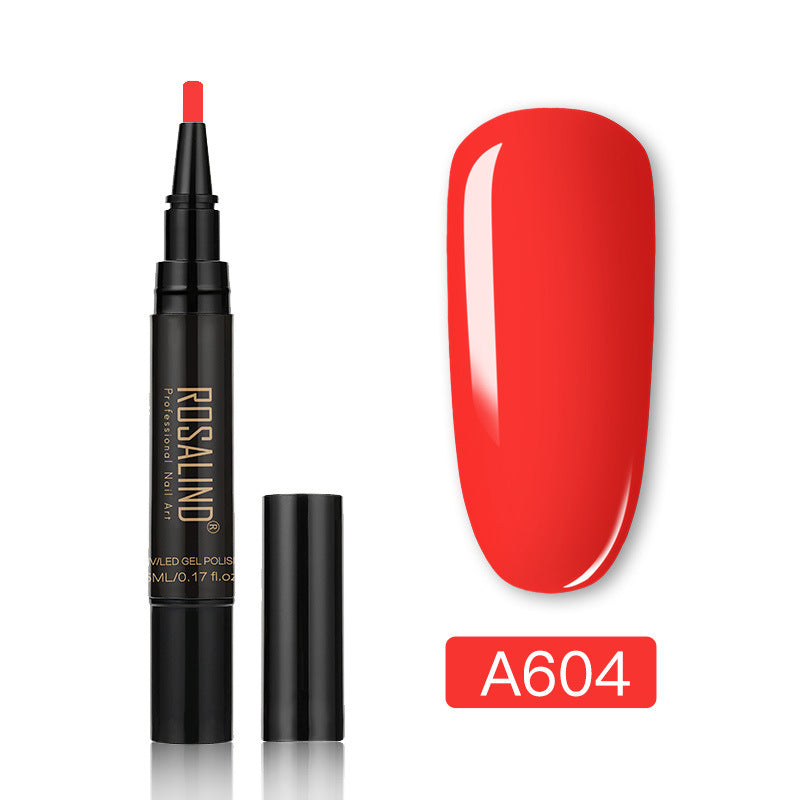 📢📢50 % Rabatt!!🥳 💅 Ein‑Schritt‑Nagellackstift – präzises Auftragen, kratzfest & langanhaltend🌺