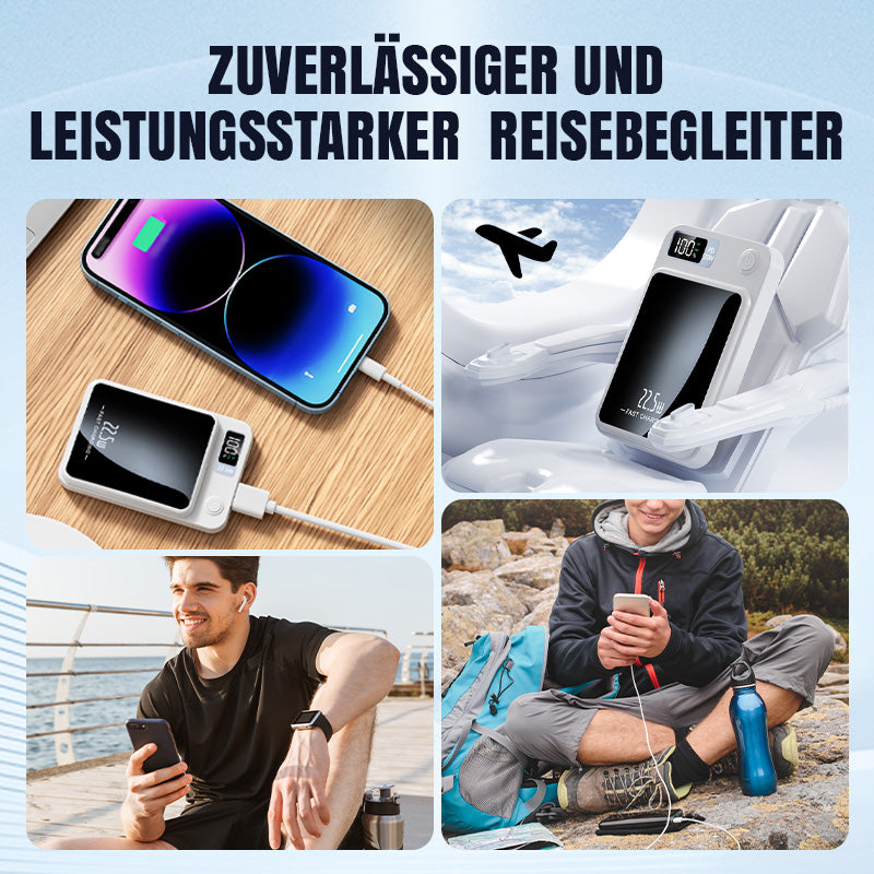 🔋 50% RABATT! ⚡ 10000 mAh 22.5W Ultradünne Schnelllade-Powerbank – Super Kompakt, Schnellladung & Perfekt für Unterwegs 📱