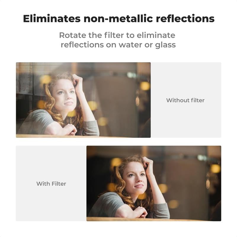 📱🔥 Kurzzeit-Angebot: Clip-On Objektiv 50% günstiger.✨ 52mm Clip-on CPL Telefon Kamera Objektiv Filter Kit