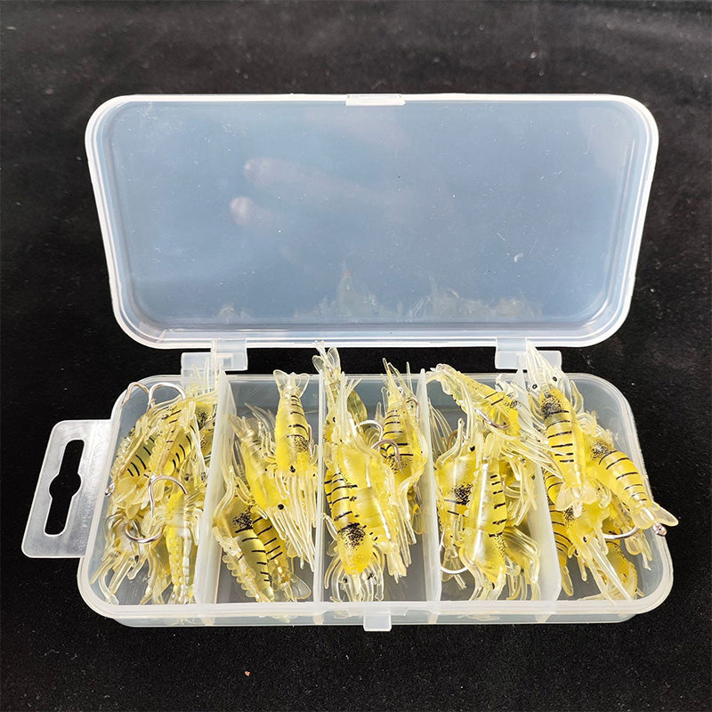 🔥🎁 2+1 GRATIS!!🎣 Leuchtender Minnow-Hartköder – Nachtangelköder 🌙✨