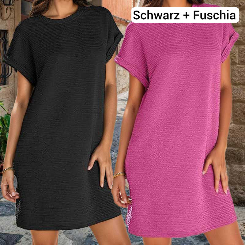 🔥Neu 2026 🔥 💞Lässiges Damenkleid mit Taschen