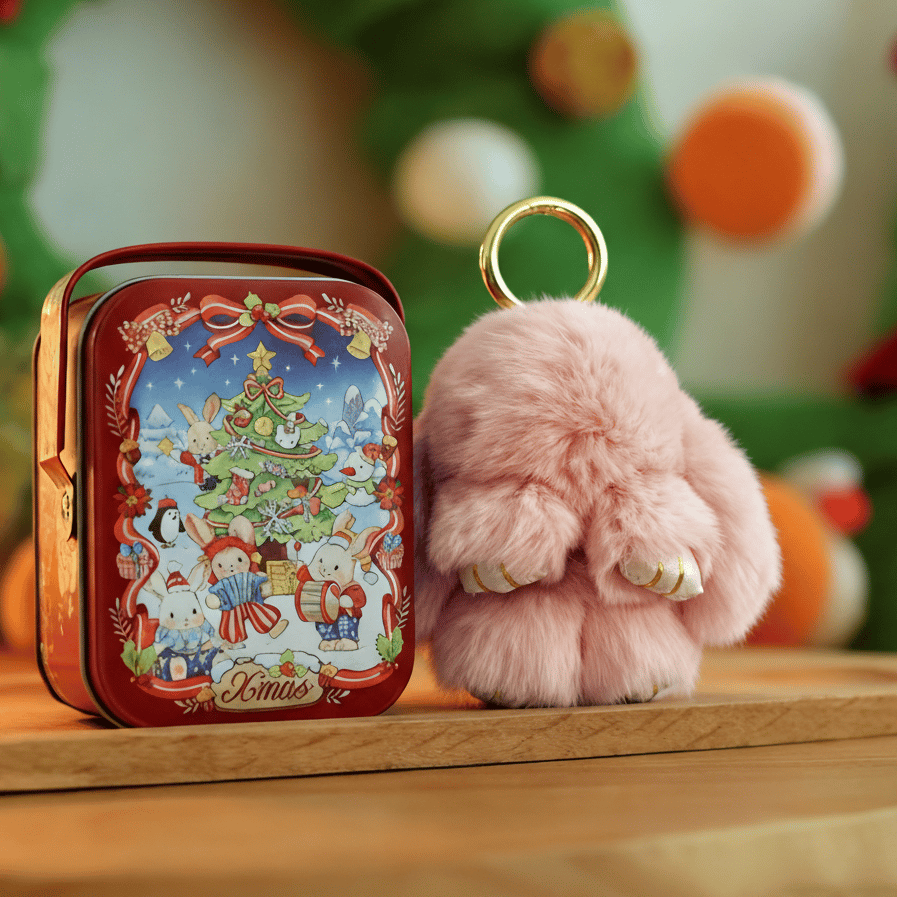 📢📢50 % Rabatt!! 🏆🐰 Handgefertigte, weiche Hasen-Pompon-Anhänger | Jedes Stück einzigartig gefertigt, weich und detailverliebt🎀🎁