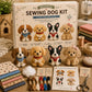 🎨 JETZT 50% RABATT! ✨🎁Einfaches DIY-Nähset für Anfänger🐶🧵