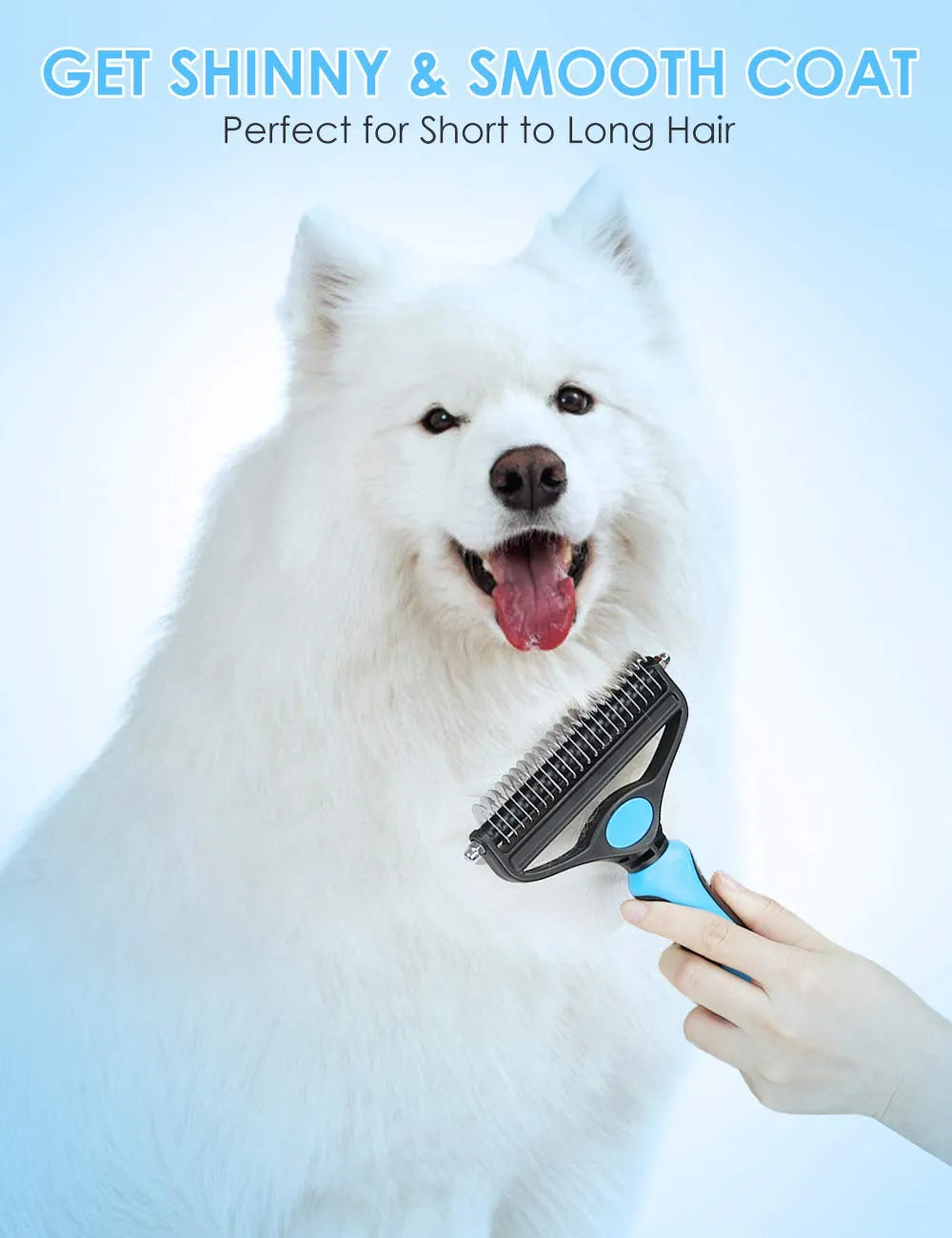 📢📢 50 % Rabatt!! 🐶🐱 Professionelles Enthaarungs-Tool für Hunde & Katzen – Entfernt Lose Haare Effektiv, Sanft zur Haut & Einfache Reinigung 🧼