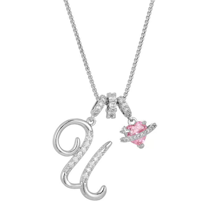 💖 LETZTER TAG – 50 % RABATT ✨ 3-lagige Anhänger-Halsketten mit Initialen A-Z 🎀 | Personalisiert & elegant