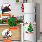 🎅 Weihnachts-Magnetaufkleber, festliche Dekoration für Kühlschrank und Metalloberflächen