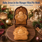 🔥🎁KAUFE 1, ERHALTE 1 GRATIS🔥✝️ Mini‑Weihnachts‑Pasteten‑Formen mit Glaubens‑ & Jesus‑Christus‑Motiven | Wiederverwendbare geprägte Formen für detailreiche Pasteten mit Gebetstexten, perfekt als Weihnachtsgeschenk🥧✨