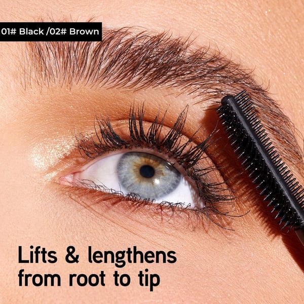 🔥🎁 1+1 GRATIS!! 💖Tubing Mascara Black & Brown Duo für Wimpern-Make-up