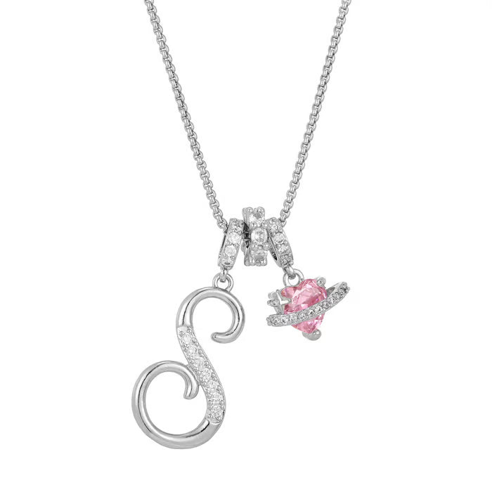 💖 LETZTER TAG – 50 % RABATT ✨ 3-lagige Anhänger-Halsketten mit Initialen A-Z 🎀 | Personalisiert & elegant