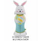 🎁Oster-Frühbucherangebot🐰3D-Stehhasenballon Extra Large – selbsttragend und festlich