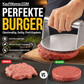 🔥 50 % RABATT! 🍔 Nie wieder ungleichmäßige Burger – Edelstahl‑Burger‑Presse für perfekte selbstgemachte Burger