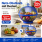 🧺LIMITIERTE AKTION: 50 % RABATT! 🍇Netz‑Obstkorb mit Deckel, Tisch‑Gemüsehalter, schützt vor Insekten und Ungeziefer, Abtropfkorb für die Küche✨