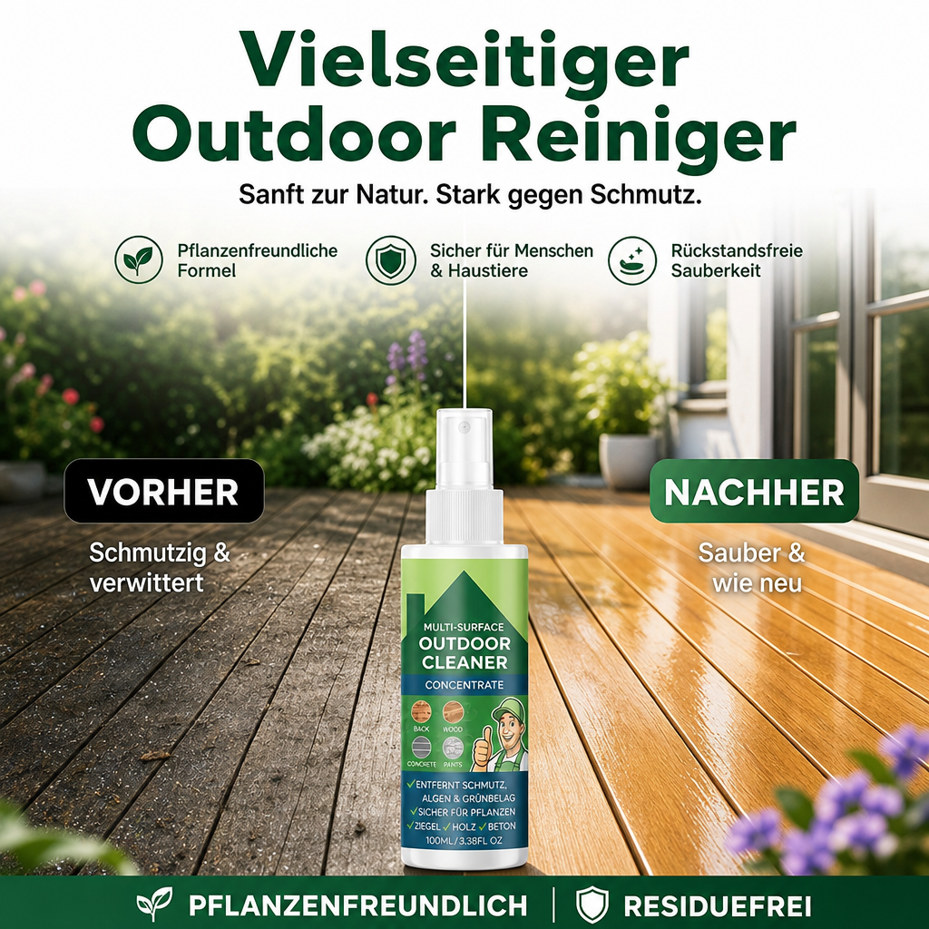 🔥🎁 2+1 GRATIS!!🥳 💞 50K+ VERKAUFT! ⚡✨ Mehrzweck-Außenreiniger-Konzentrat