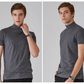 🔈🔈2026 Heißer Verkauf – 50 % Rabatt🎁Hochgeschlossenes, schmal geschnittenes T-Shirt für Herren