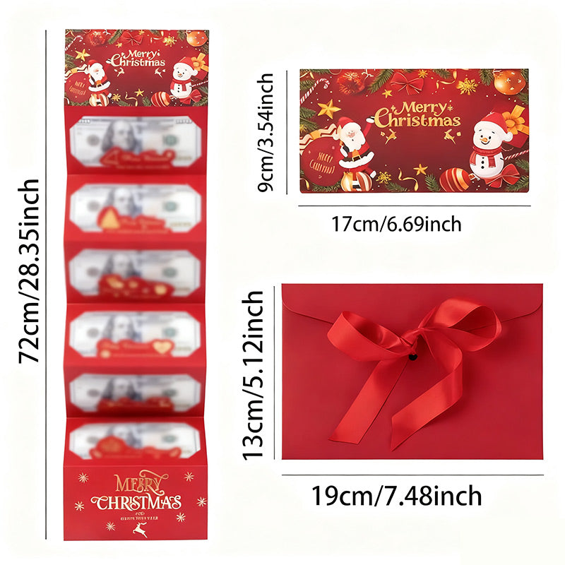 🎁🔥 Früher Weihnachts‑Sale ✉️ Weihnachts‑Geldgeschenk‑Umschläge 3‑er‑Set🎅🎄