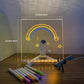 🔥🎁 50 % Rabatt!! ⏳🎨 Leuchtendes LED-Zeichenbrett für Kinder 🖼️