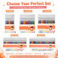 🎁 Glitzer‑Gelstifte‑Set, bunte Glitzertinten für Notizen, Malen, Basteln und Scrapbooking