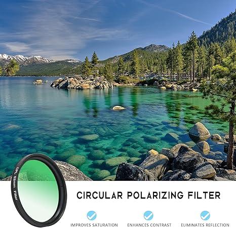 📱🔥 Kurzzeit-Angebot: Clip-On Objektiv 50% günstiger.✨ 52mm Clip-on CPL Telefon Kamera Objektiv Filter Kit