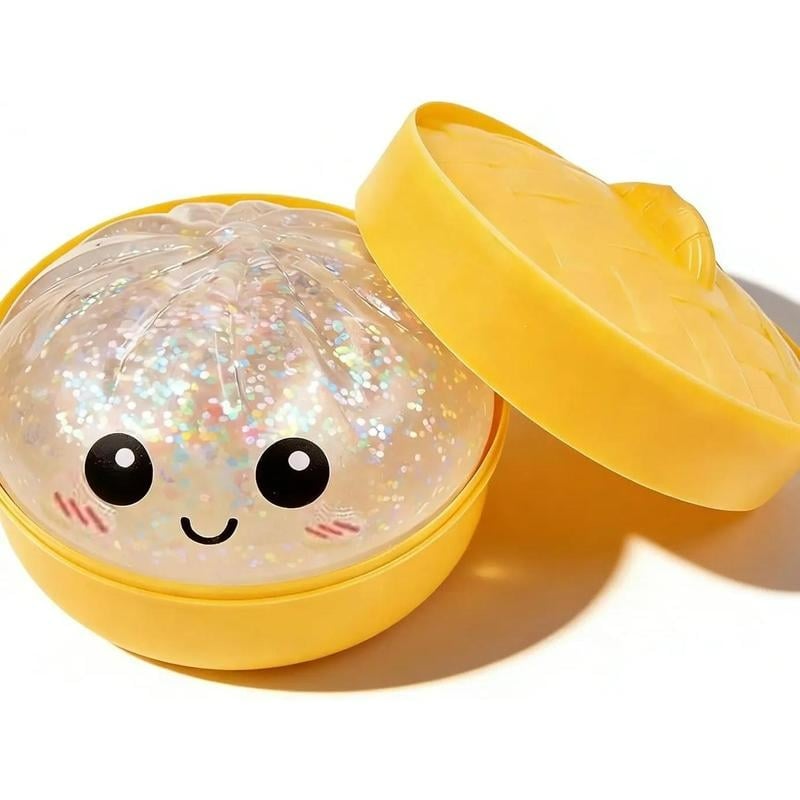 🎁Letzter Tag 50 % Rabatt🔥 Glitzernde Teigtaschen-Quetsch-Dampfgarer-Überraschungsbox – Quetschspaß