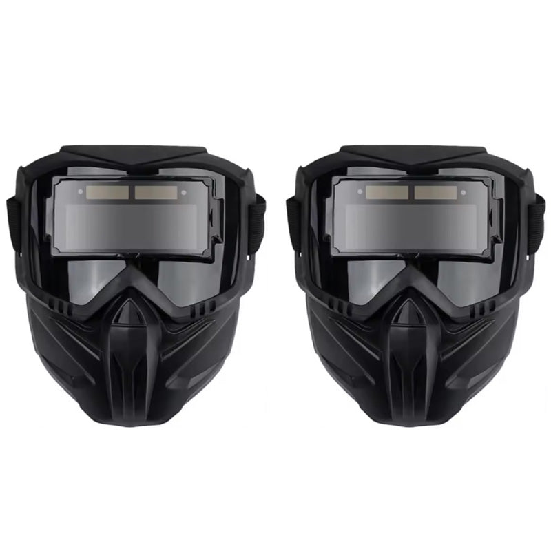🔥🔥Bis zu 50% Rabatt 👷Neues Upgrade🛡️Automatisch abdunkelnder Schweißhelm für Augenschutz
