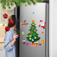 🎅 Weihnachts-Magnetaufkleber, festliche Dekoration für Kühlschrank und Metalloberflächen