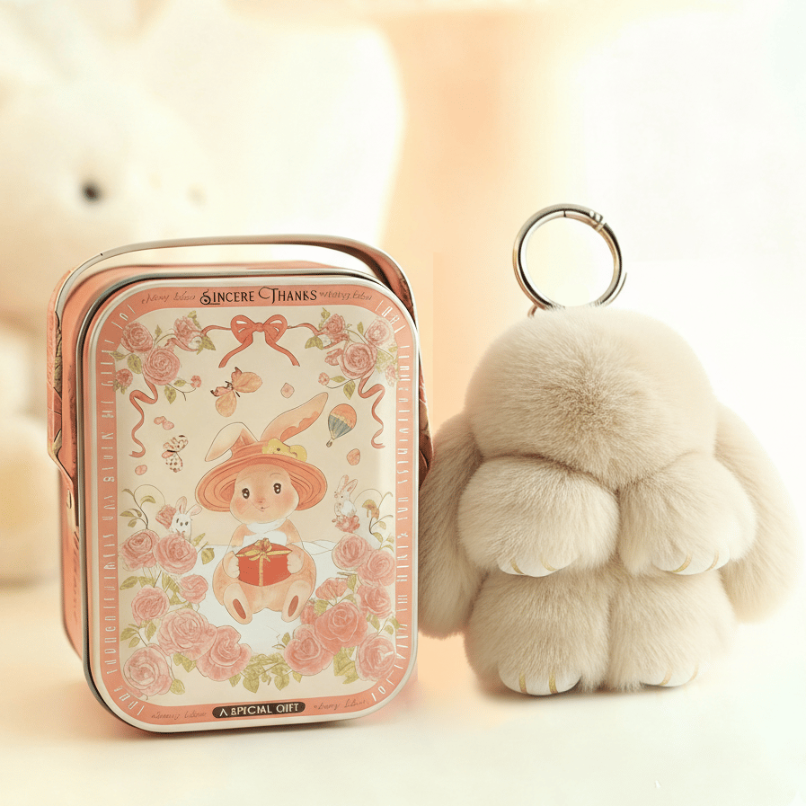 📢📢50 % Rabatt!! 🏆🐰 Handgefertigte, weiche Hasen-Pompon-Anhänger | Jedes Stück einzigartig gefertigt, weich und detailverliebt🎀🎁