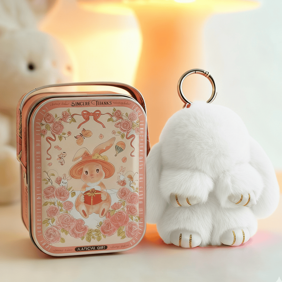 📢📢50 % Rabatt!! 🏆🐰 Handgefertigte, weiche Hasen-Pompon-Anhänger | Jedes Stück einzigartig gefertigt, weich und detailverliebt🎀🎁