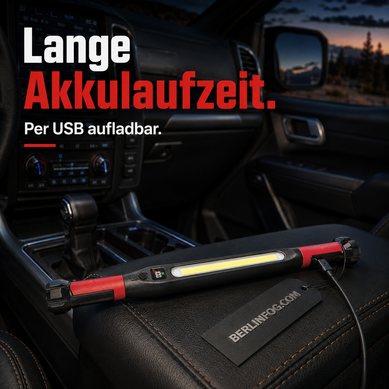 🌞Frühlingserwachen: 50% Rabatt!💡Wiederaufladbare Werkstattleuchte – 3000 LM, IPX4 Wassergeschützt & 360° Haken!