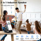 🔥Letzter Tag des zeitlich begrenzten 50%-Rabatts!🔥 5-in-1 Kabelloser Bluetooth-Lautsprecher mit Induktionsfunktion und verstellbarer Handyhalterung