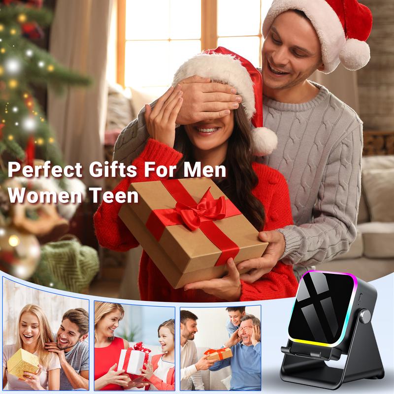 🔥Letzter Tag des zeitlich begrenzten 50%-Rabatts!🔥 5-in-1 Kabelloser Bluetooth-Lautsprecher mit Induktionsfunktion und verstellbarer Handyhalterung