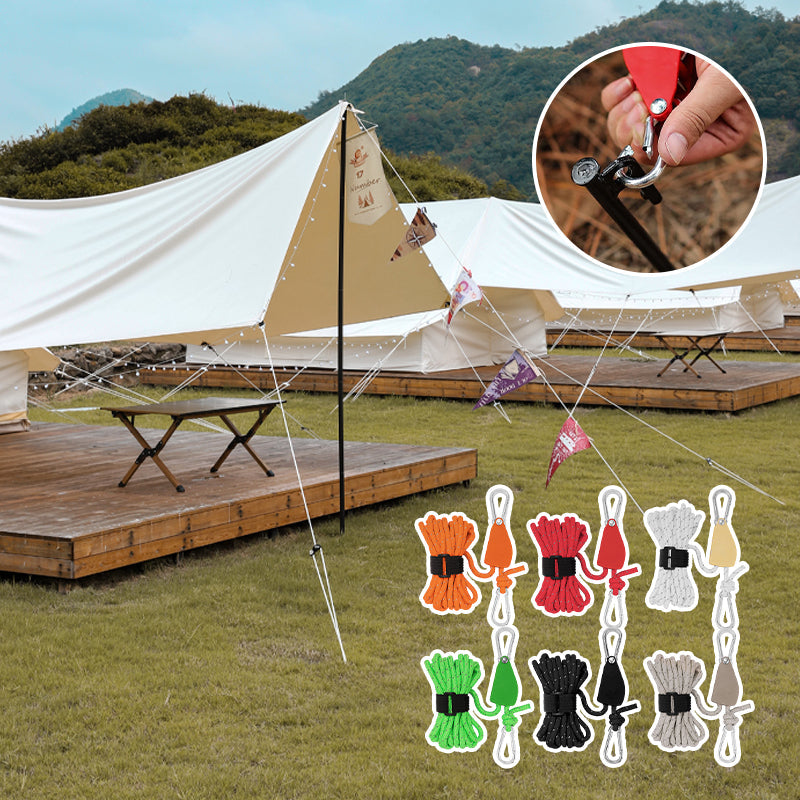 📢📢50 % Rabatt!! ⏰⛰️ Hochreißfestes, windstabiles Nylonseil | Vielseitig für Camping, Bergtour & Notfall