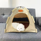 🏕️🌞 Nur für kurze Zeit: 50 % Rabatt! 🐶🐱Kühlendes Pop-up-Zeltbett – Geschlossene, gemütliche Höhle, schützt vor Licht und Hitze, bietet einen privaten Rückzugsort – perfekt für ängstliche Haustiere oder solche, die sich gerne verstecken 🐾✨
