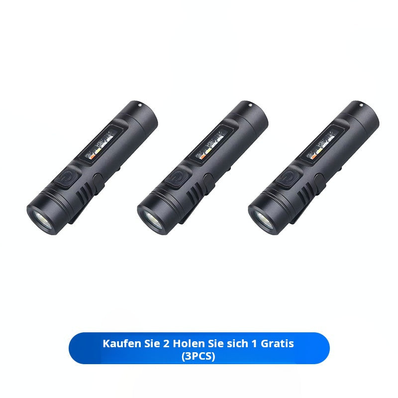 📢📢50 % Rabatt!! ⏰💎Mini-Taschenlampe aus Alu-Legierung – vielseitig, langlebig, perfekt für Alltag & Outdoor | Viel mehr als nur Licht – das ultimative Mini-Gadget ✨