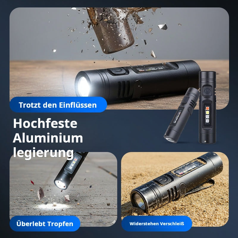 📢📢50 % Rabatt!! ⏰💎Mini-Taschenlampe aus Alu-Legierung – vielseitig, langlebig, perfekt für Alltag & Outdoor | Viel mehr als nur Licht – das ultimative Mini-Gadget ✨