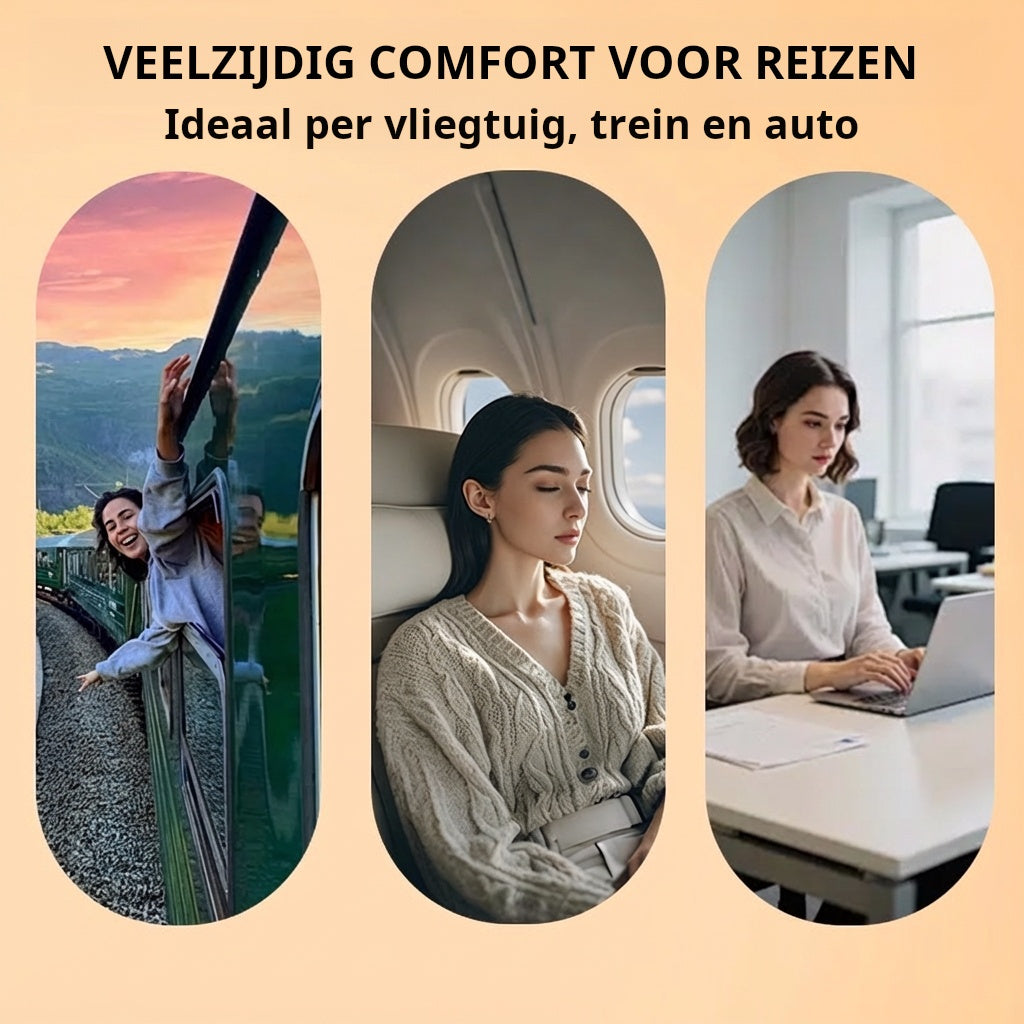 🧳 50 % sparen! 💤 Aufblasbares Reisekissen – ergonomischer Komfort für unterwegs ✨