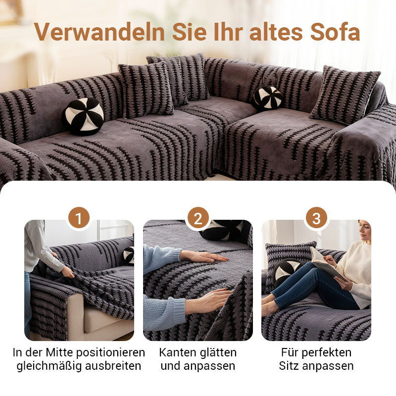 🔥50% Rabatt❄️🛡️ – Dicke, rutschfeste Sofadecke für gemütliche Herbst- und Wintertage