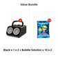💓Zeitlich begrenztes Angebot: 50 % Rabatt💓 Hand-Seifenblasenmaschine mit mehreren Löchern