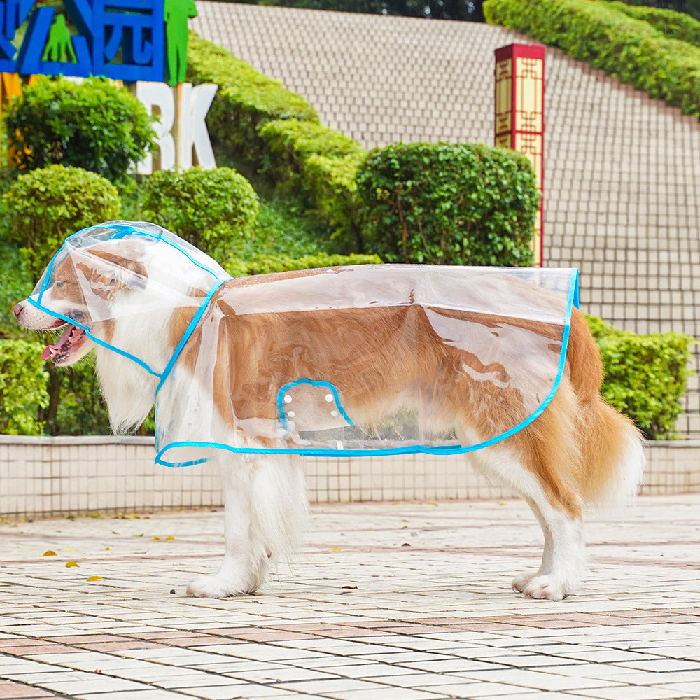 🐕🐱Transparenter Regenmantel für Hunde