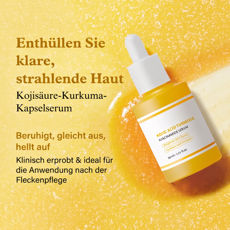 Kojisäure-Kurkuma-Aufhellungsserum