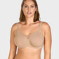 🔥Letzter Tag zum Sonderpreis von 11.49 €! 💐 Eleganter, transparenter Damen-BH mit voller Abdeckung in großen Größen