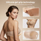 ⛱️Letzter Tag zum Sonderpreis von nur 9.99 € !!💞Trägerloser Push-up-BH für Damen, Bandeau-BH, rutschfest, kabellos, stützend, gepolstert, nahtlos, bequem, aus Jelly-Material