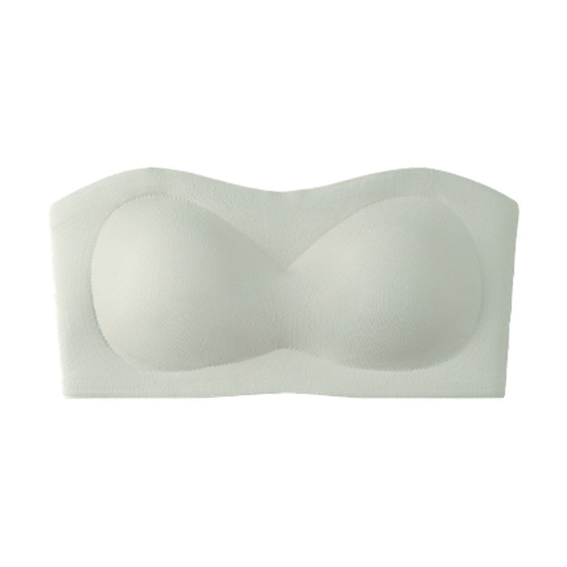 ⛱️Letzter Tag zum Sonderpreis von nur 9.99 € !!💞Trägerloser Push-up-BH für Damen, Bandeau-BH, rutschfest, kabellos, stützend, gepolstert, nahtlos, bequem, aus Jelly-Material