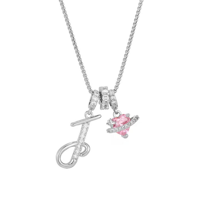 💖 LETZTER TAG – 50 % RABATT ✨ 3-lagige Anhänger-Halsketten mit Initialen A-Z 🎀 | Personalisiert & elegant