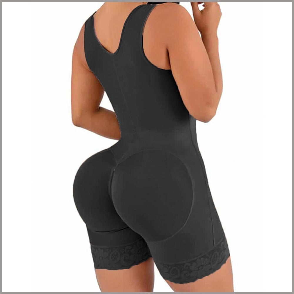 📢📢50 % Rabatt!!🥳 💞 50K+ VERKAUFT! 🌸🕊️Hochelastischer nahtloser Formbody - bauchglättend & po-liftend, figurbetonend👗✨