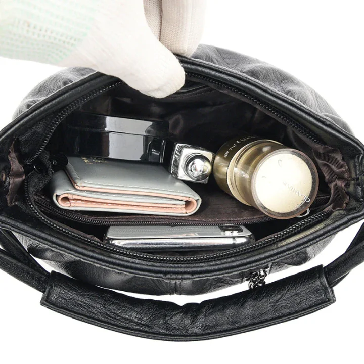 📢📢50 % Rabatt!! ⏰Damen Plissee-Handtasche aus weichem Material – Vielseitig tragbar als Hand-, Schulter- oder Umhängetasche 👜✨